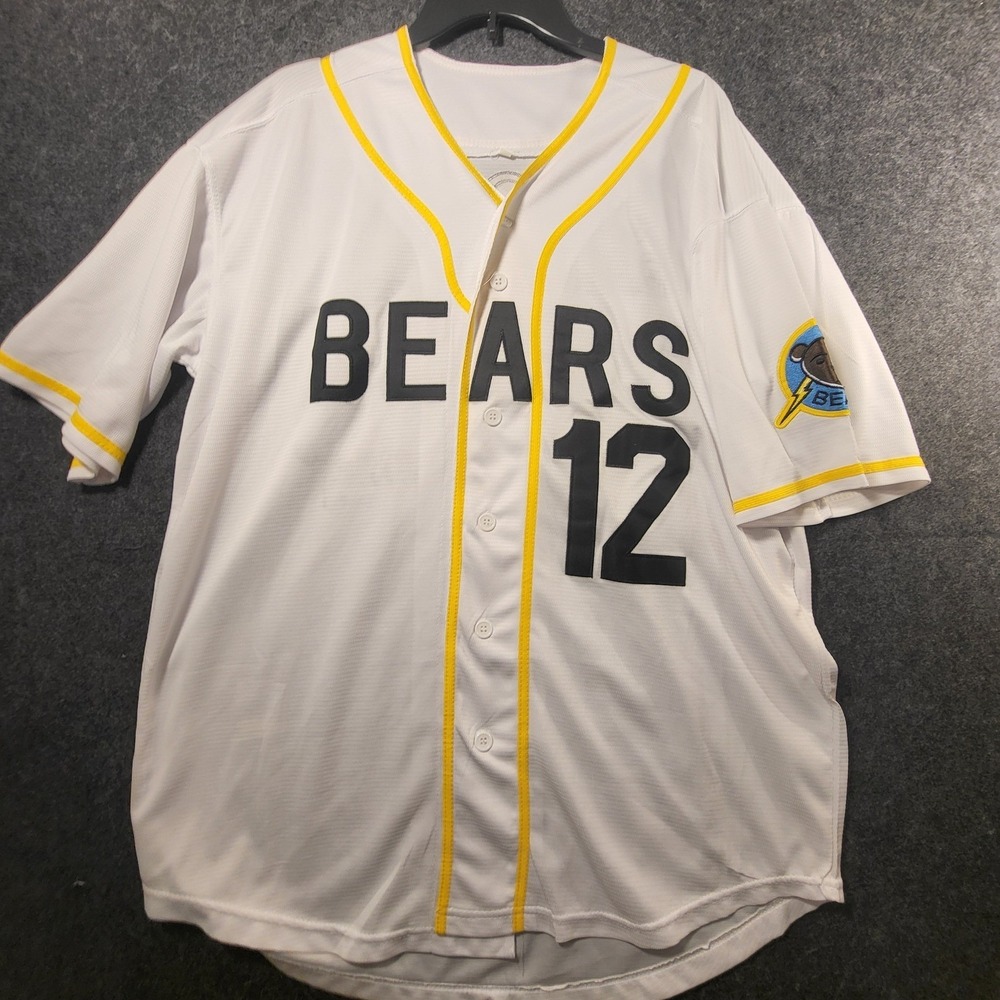 Bad News Bears Chico's Bail Bonds Baseball Jersey Mens XL  Movie Cos play